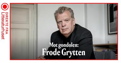 Lenke til artikkel: Frode Grytten i samtale med Erlend Loe. Strømming fra Litteraturhuset i Oslo.