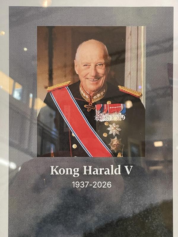 Lenke til artikkel: Minnestund for Kong Harald V